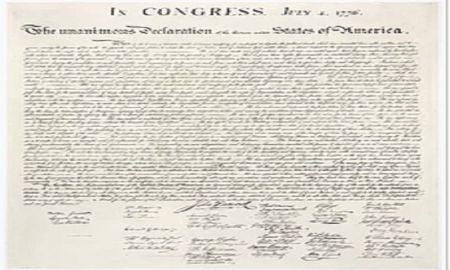 بحث شامل عن وثيقة إعلان الاستقلال الأمريكي 